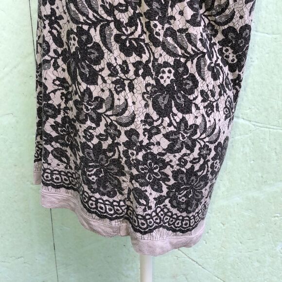 WD.NY Floral Print Tank Top With Satin Trim L - Picture 8 of 16